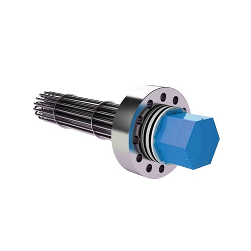 Industrial Immersion Heater - Color: Blue Paint Coated