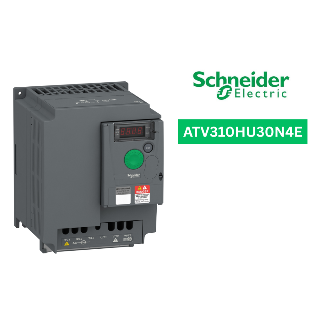 ATV310HU30N4E-variable speed drive, Easy Altivar 310, heavy duty, 3kW, 4hp, normal duty, 4kW, 5hp, 380 to 460V, without EMC