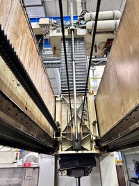 CNC Gantry Mill Machine With 5 Axis Head