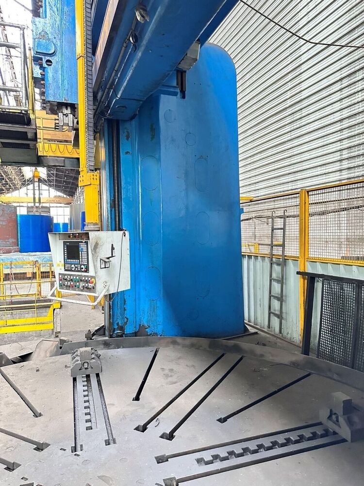 02_6500mm X 3500mm Schiess Heavy Duty Cnc Vtl Machine - Feature: High Performance