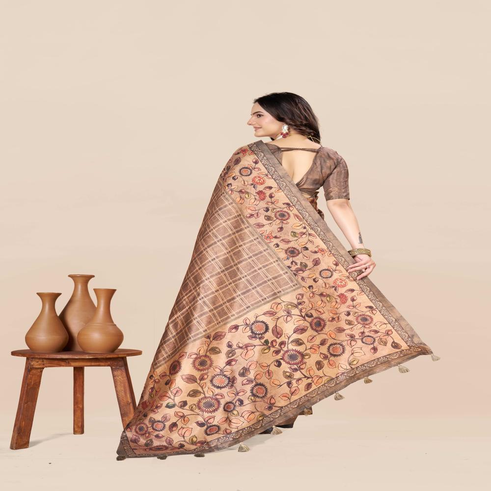 Women Floral Printed Saree