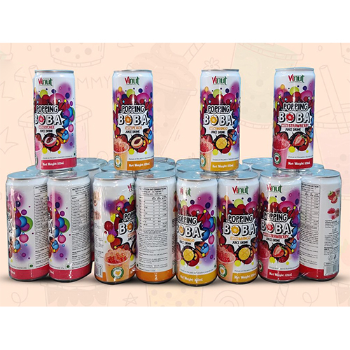 Vinut Imported Popping Boba Bubble Tea Juice