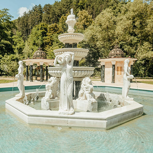 Statue Marble Fountain