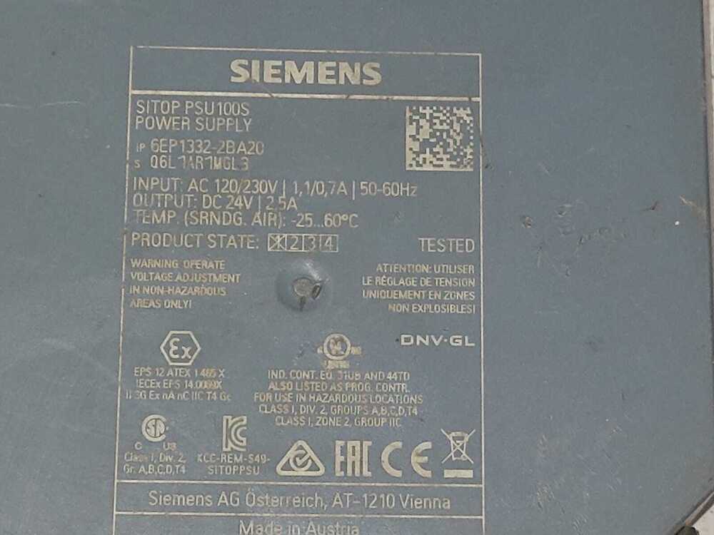 Siemens 6ep 1332-2ba20