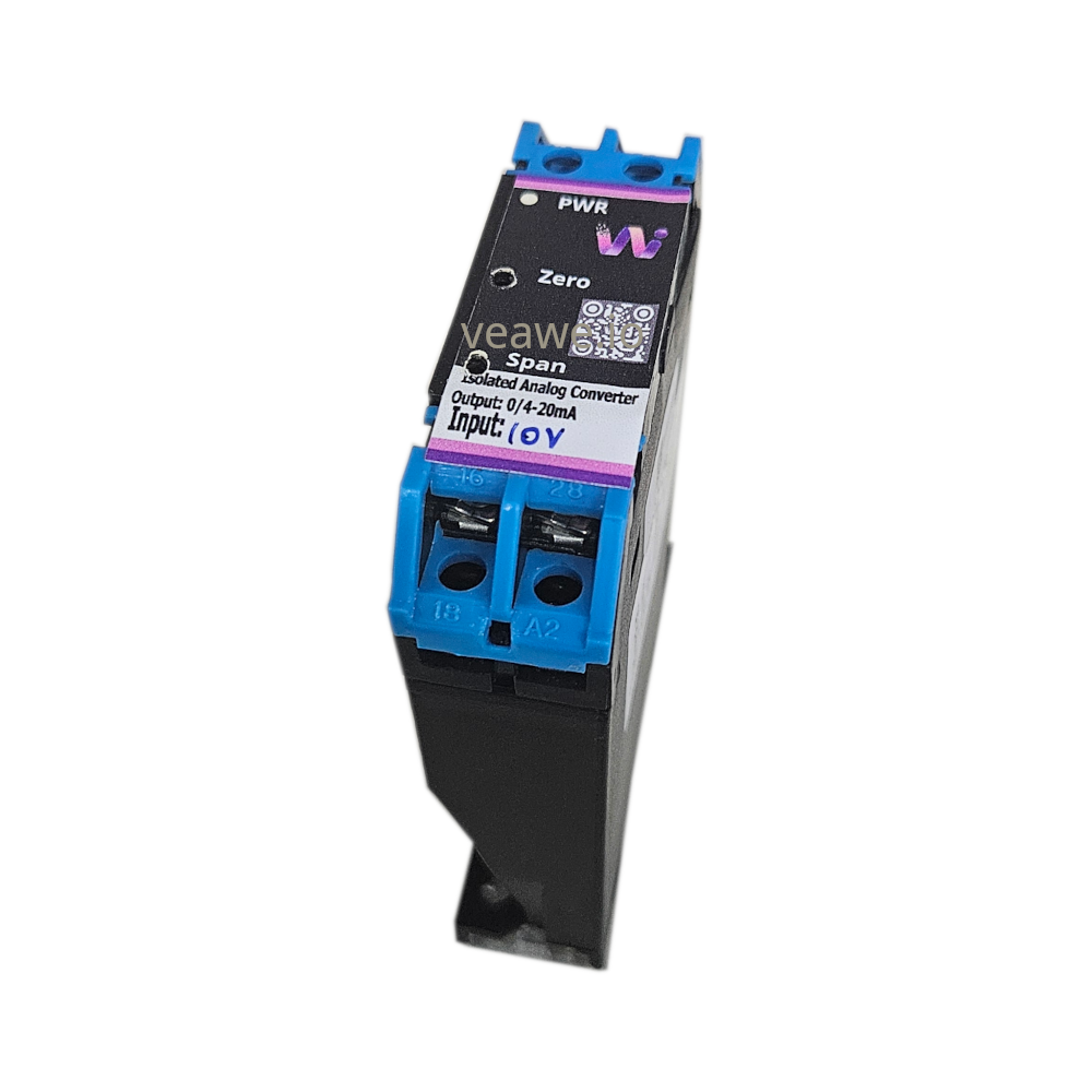 Isolated Analog Signal Converter 10v 10v - Color: Black
