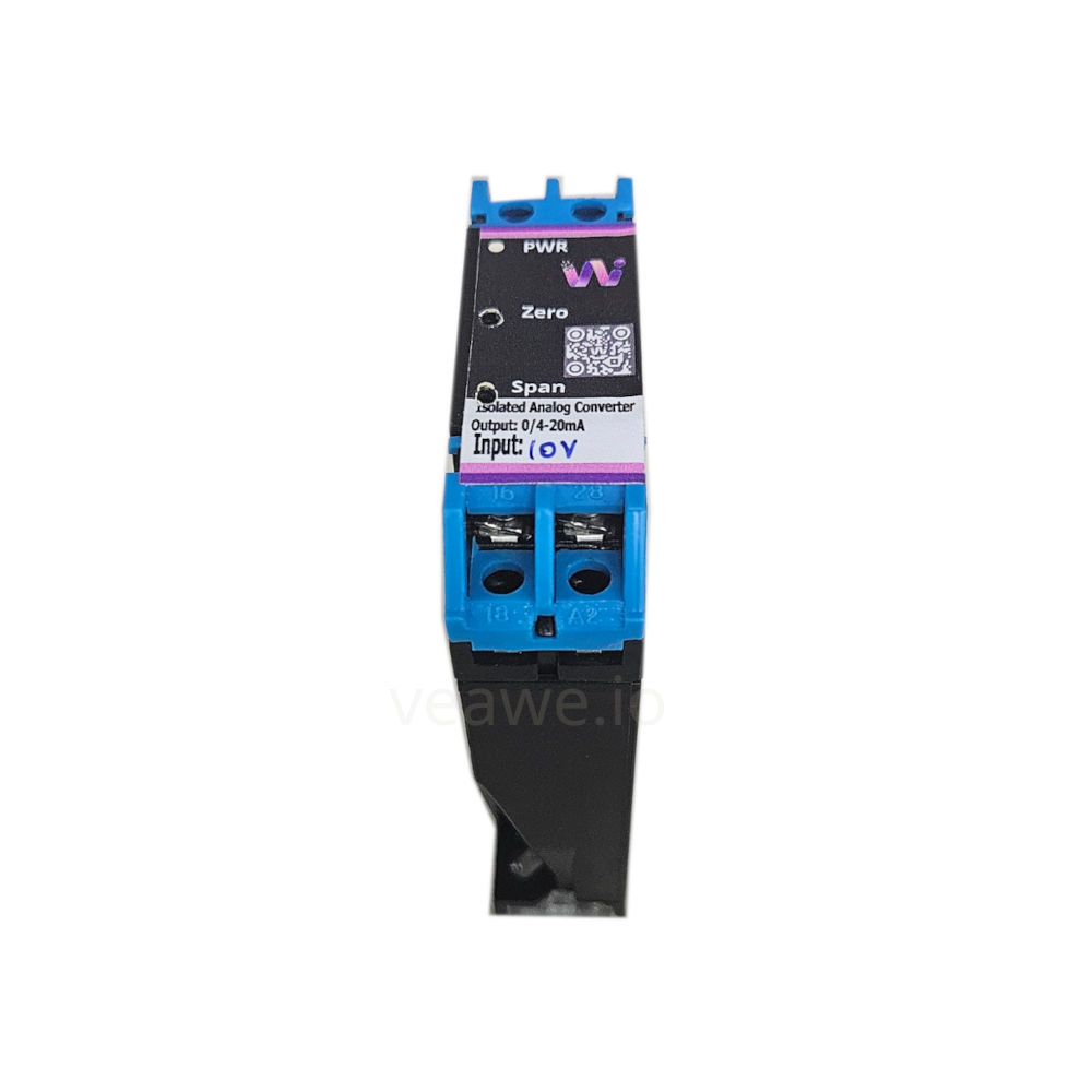 Isolated Analog Signal Converter 10v 10v - Color: Black