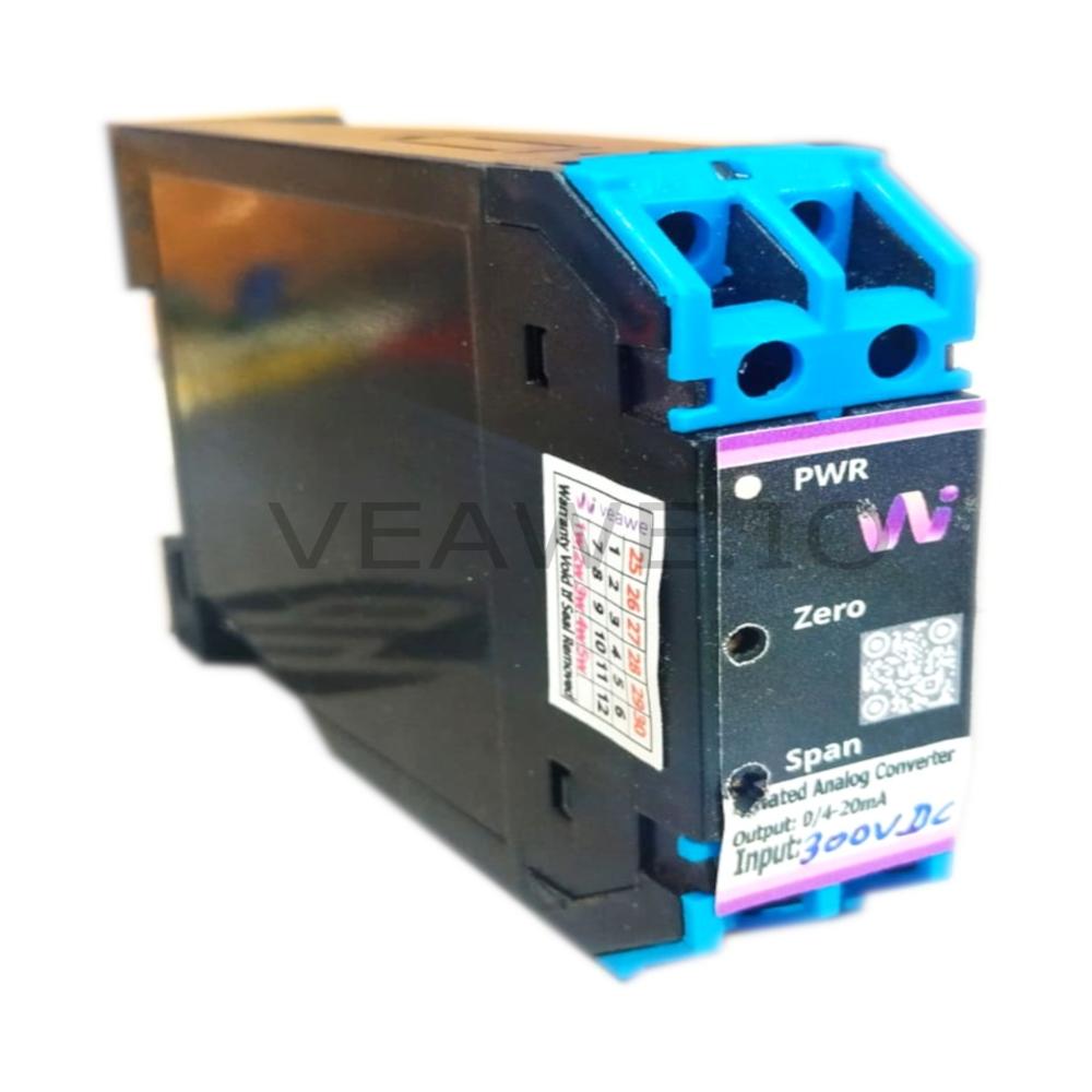 Isolated Analog Signal Converter 300v To 10v - Color: Black
