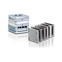 Two Plate Mould Base - Color: Silver