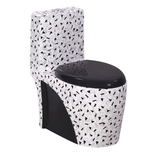 117-Carbon Stone One Piece Toilet