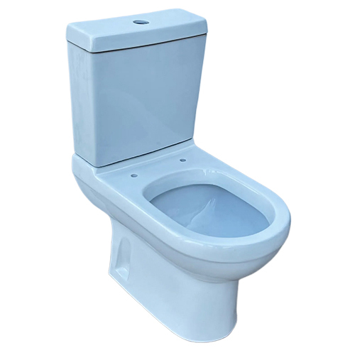 Two Piece Toilet - Color: White