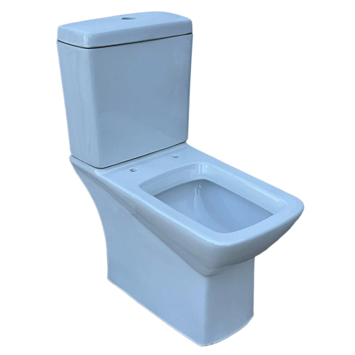 Two Piece Toilet - Color: White