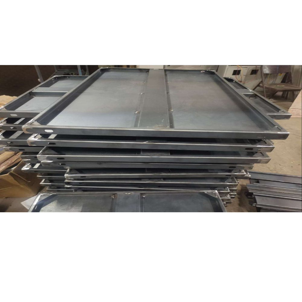 Rectangular Ms Centering Plates - Height: 4 Meter (M)
