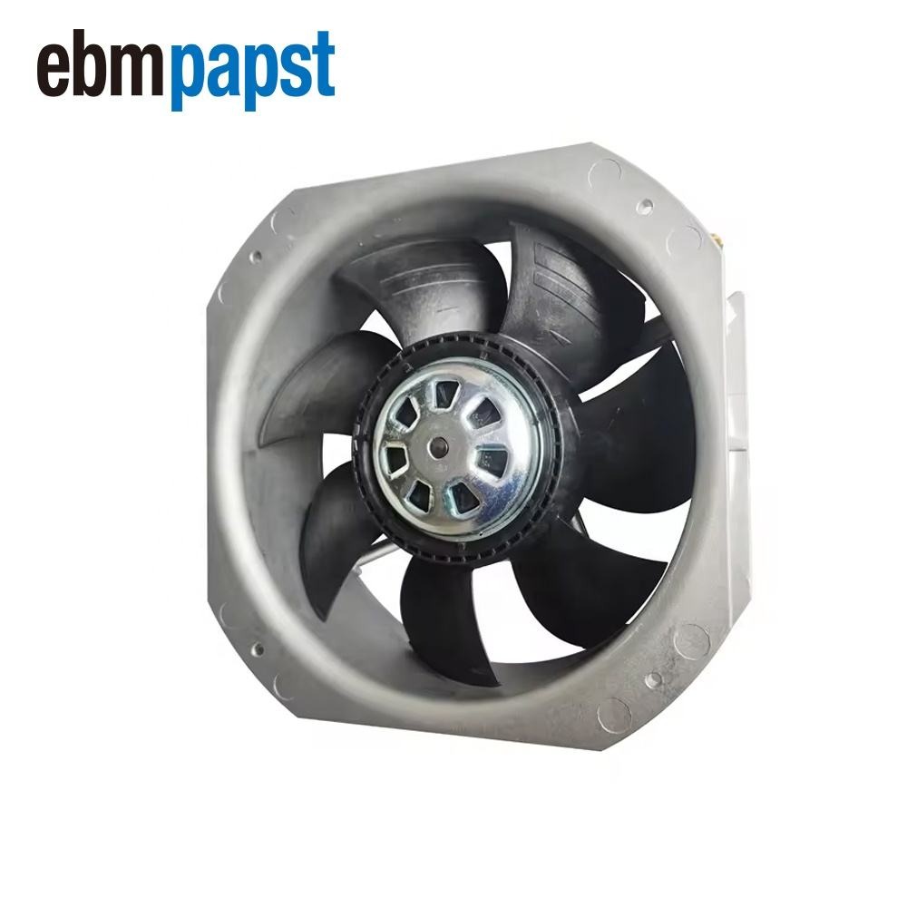 ebmpapst W3G200-HD01-03 230VAC 225x225x80mm 54W 2900RPM 594CFM IP54 Ball Bearing Ventilation Axial Cooling Fan