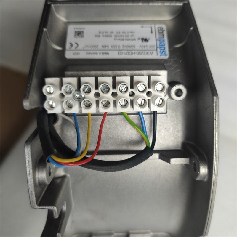ebmpapst W3G200-HD01-03 230VAC 225x225x80mm 54W 2900RPM 594CFM IP54 Ball Bearing Ventilation Axial Cooling Fan
