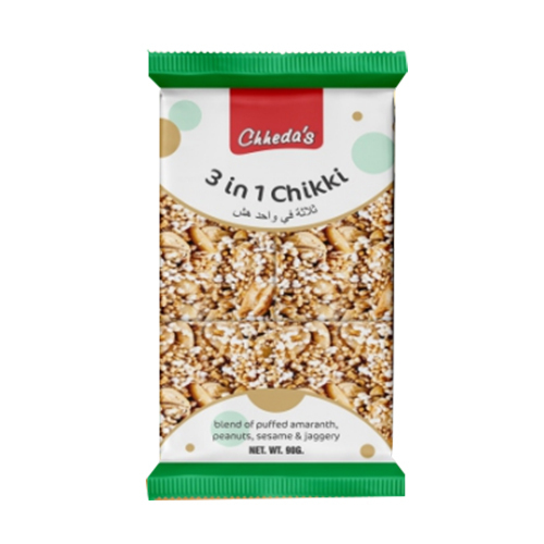90 gm 3 in 1 Chikki
