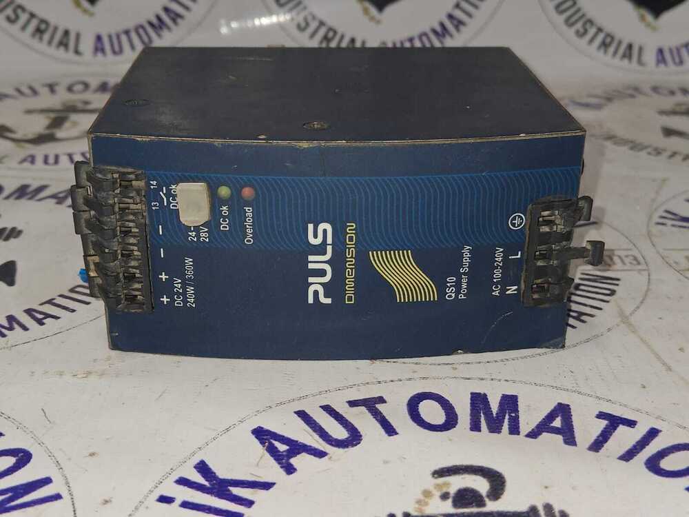 Puls Qs10.241 - Used Condition | High Precision Dimensional Control Device, Compact Design For Enhanced Efficiency In Industrial Applications