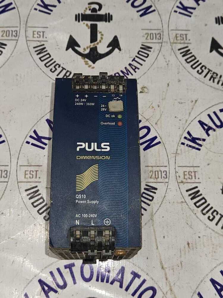 Puls Qs10.241 - Used Condition | High Precision Dimensional Control Device, Compact Design For Enhanced Efficiency In Industrial Applications