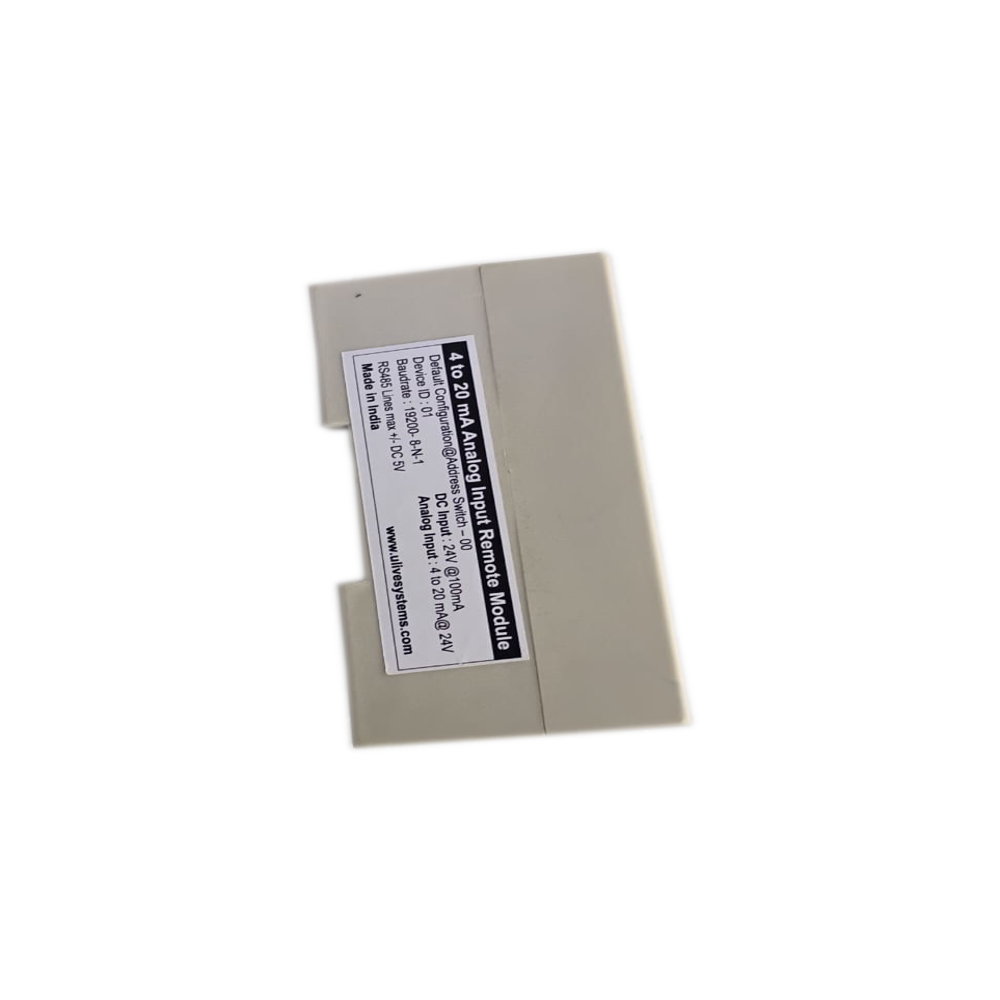 4 Ch 20ma Remote Input Module Uio-4in-20ma - Color: Grey