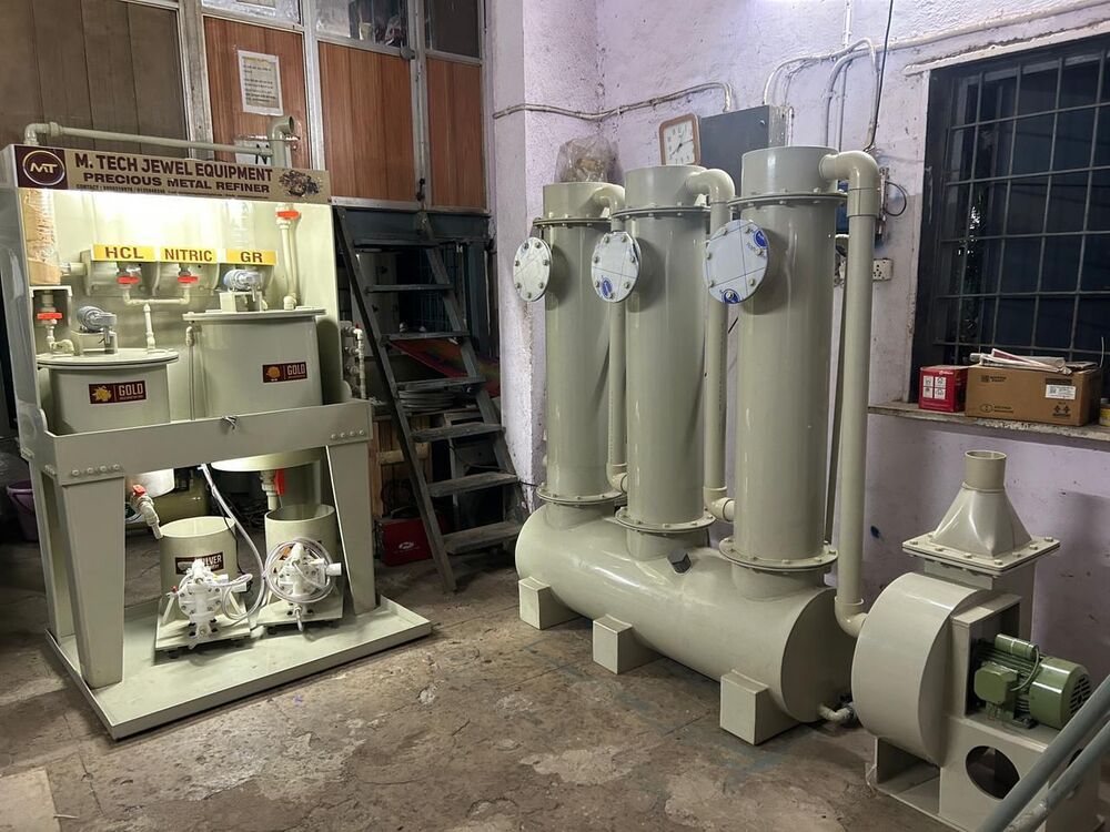 GOLD REFINERY MACHINE - Durable High-Quality Build, 500g to 500kg Capacity | 99.99% Gold Purity, Fully Automatic Options, User-Friendly PLC Control