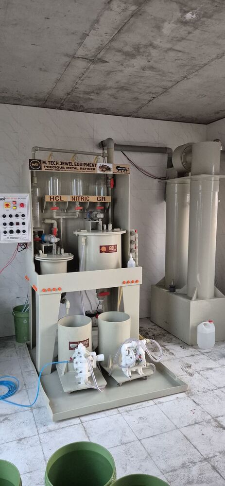 Gold Refinery Machine - Durable High-quality Build, 500g To 500kg Capacity | 99.99% Gold Purity, Fully Automatic Options, User-friendly Plc Control