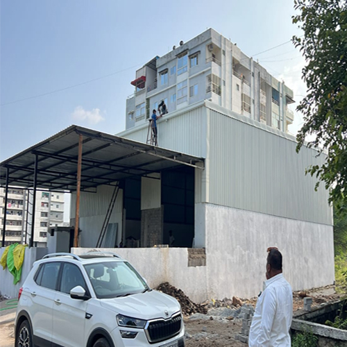 Prefab Mild Steel Warehouse Shed