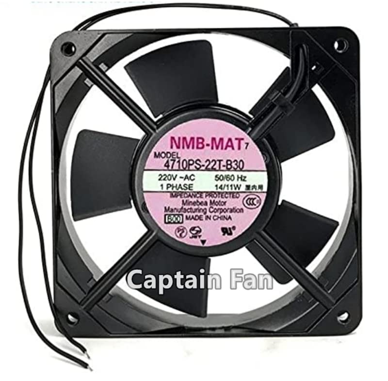 4710PS-22T-B30 NMB-MAT Fan 220V 14/11W 50/60Hz Axial Fan 120 * 120 * 25MM