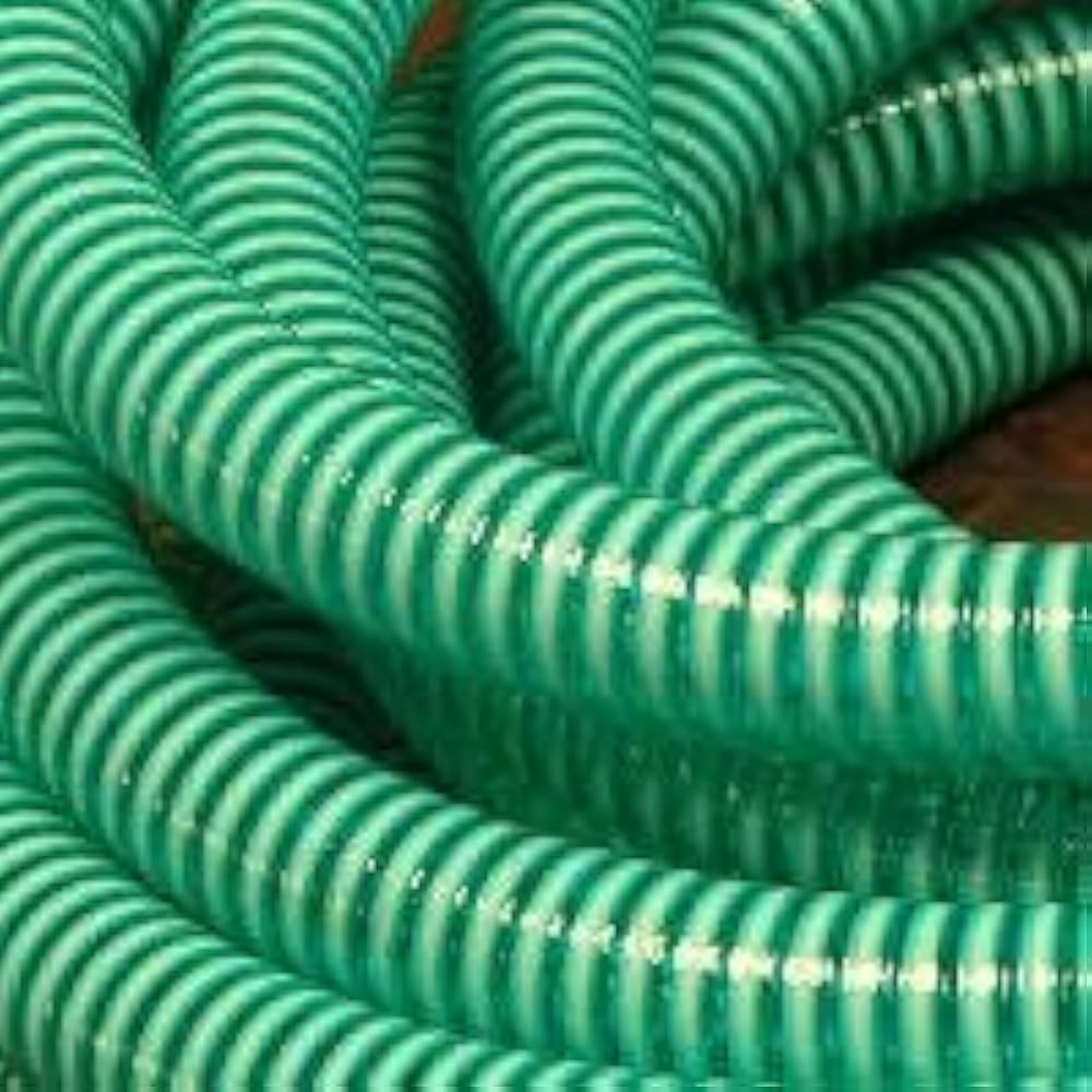 65mm Green Medium Duty Suction Hose Pipe