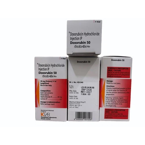50 mg Doxorubicin Hydrochloride Injection