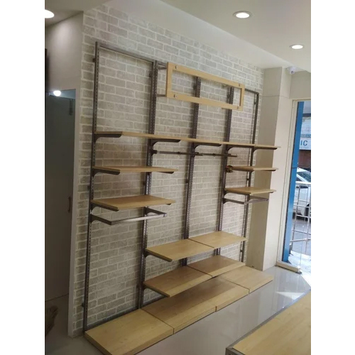 Retail Display Rack - Color: Brown