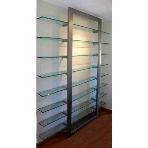 Glass Display Rack - Capacity: 100 Kg Kg