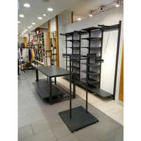 Black Garment Display Rack