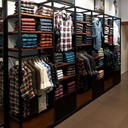 Shirt Display Rack - Color: Grey