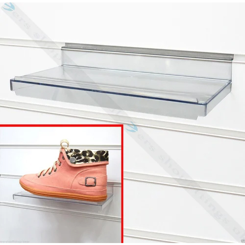 Shoe Display Stand - Color: Transparent