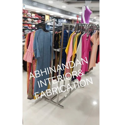 Garment Hanging Stand - Color: Black