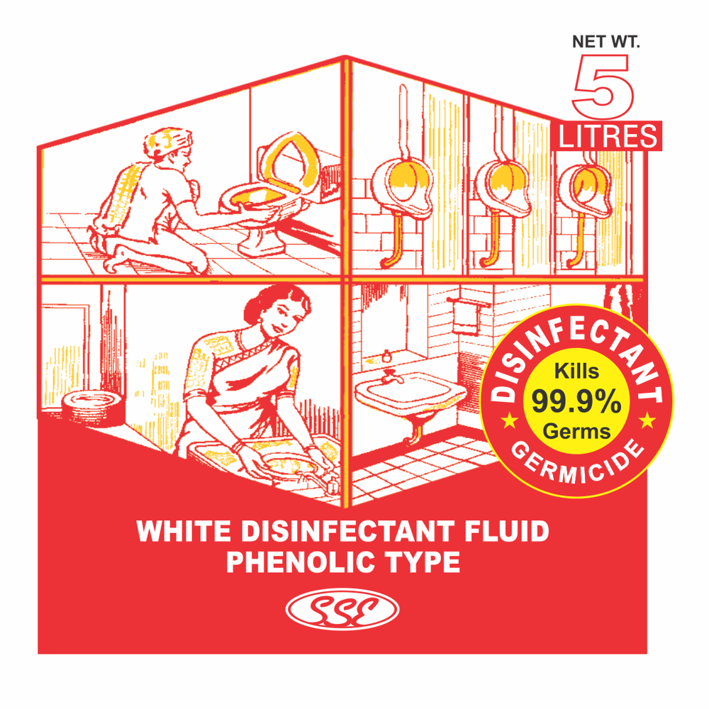Cleanzo White Phenyl - Shelf Life: 24 Months