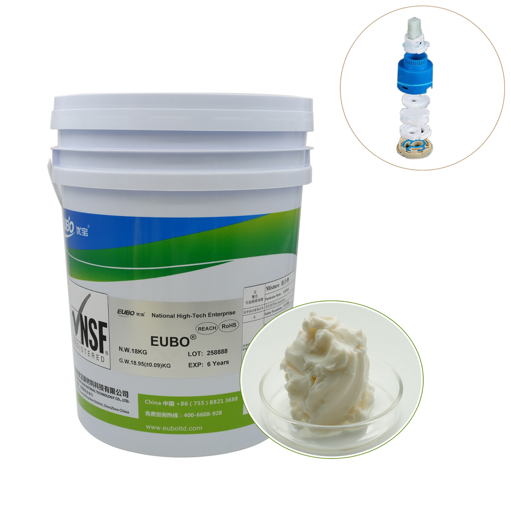 EUBO Food-Grade Grease for Alumina Water Valve Parts ABS Compatible Water-Resistant  Smooth Operation