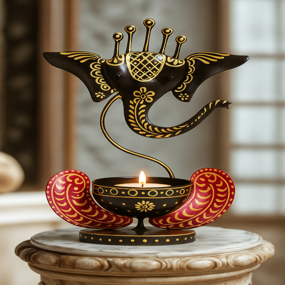 Table Decor - Multicolor, Smooth Finish | Good Quality Art & Collectible For Home Decor, Includes Warranty