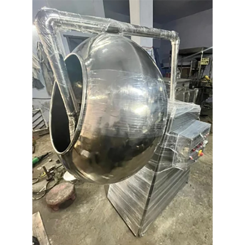 Tablet Coating Pan Machine - Color: Silver