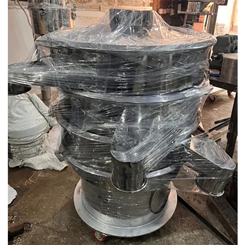 Double Deck Vibro Sifter - Color: Silver