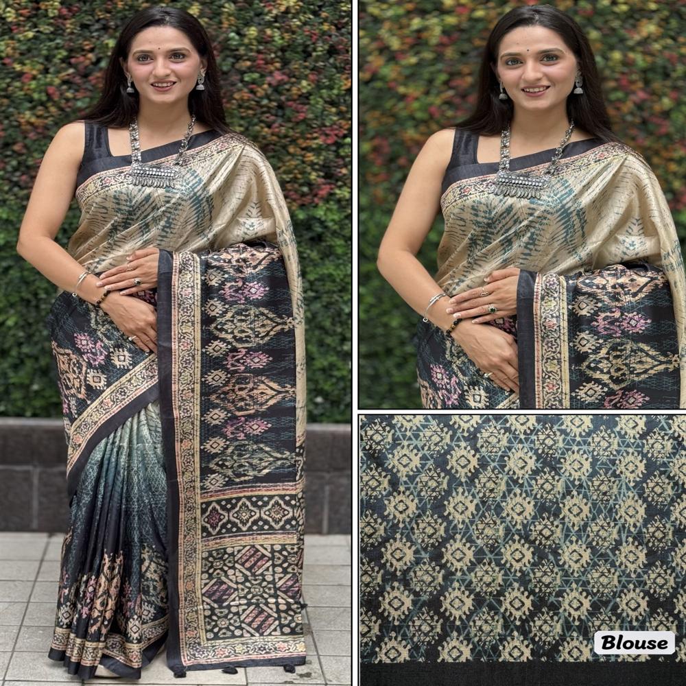 IKAT MULTICOLOR SAREE