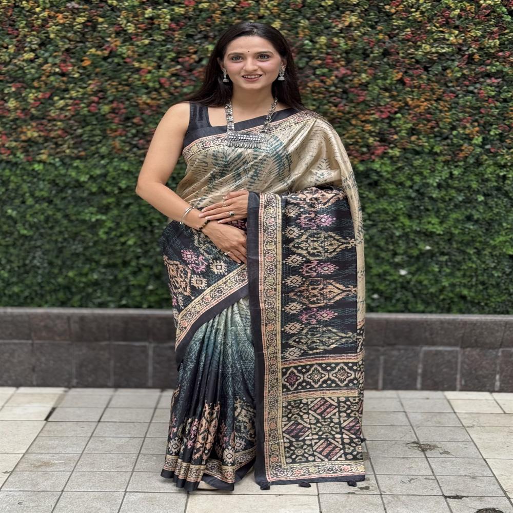 IKAT MULTICOLOR SAREE