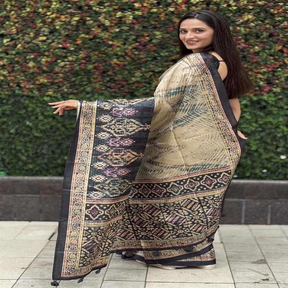 IKAT MULTICOLOR SAREE