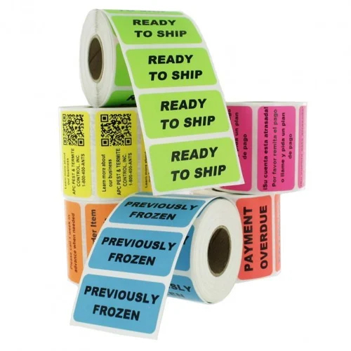 Printed Barcode Label