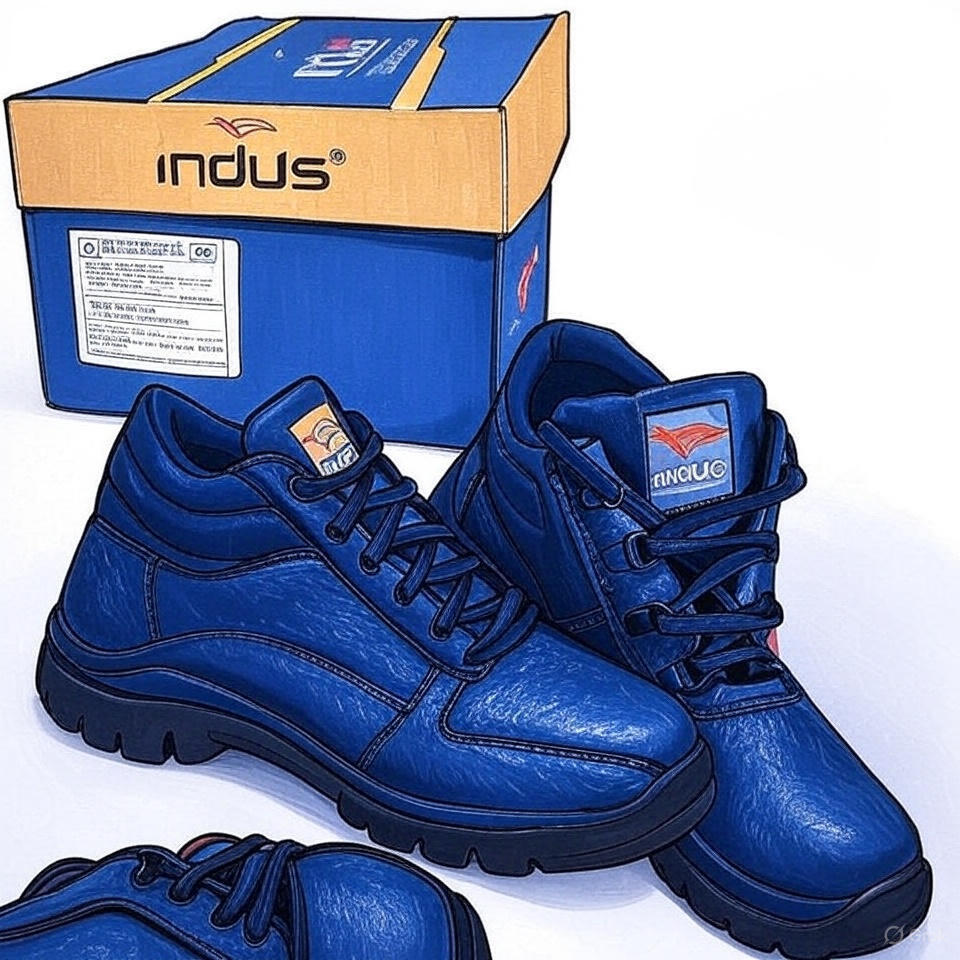 Simba 111  Black Safety Shoes