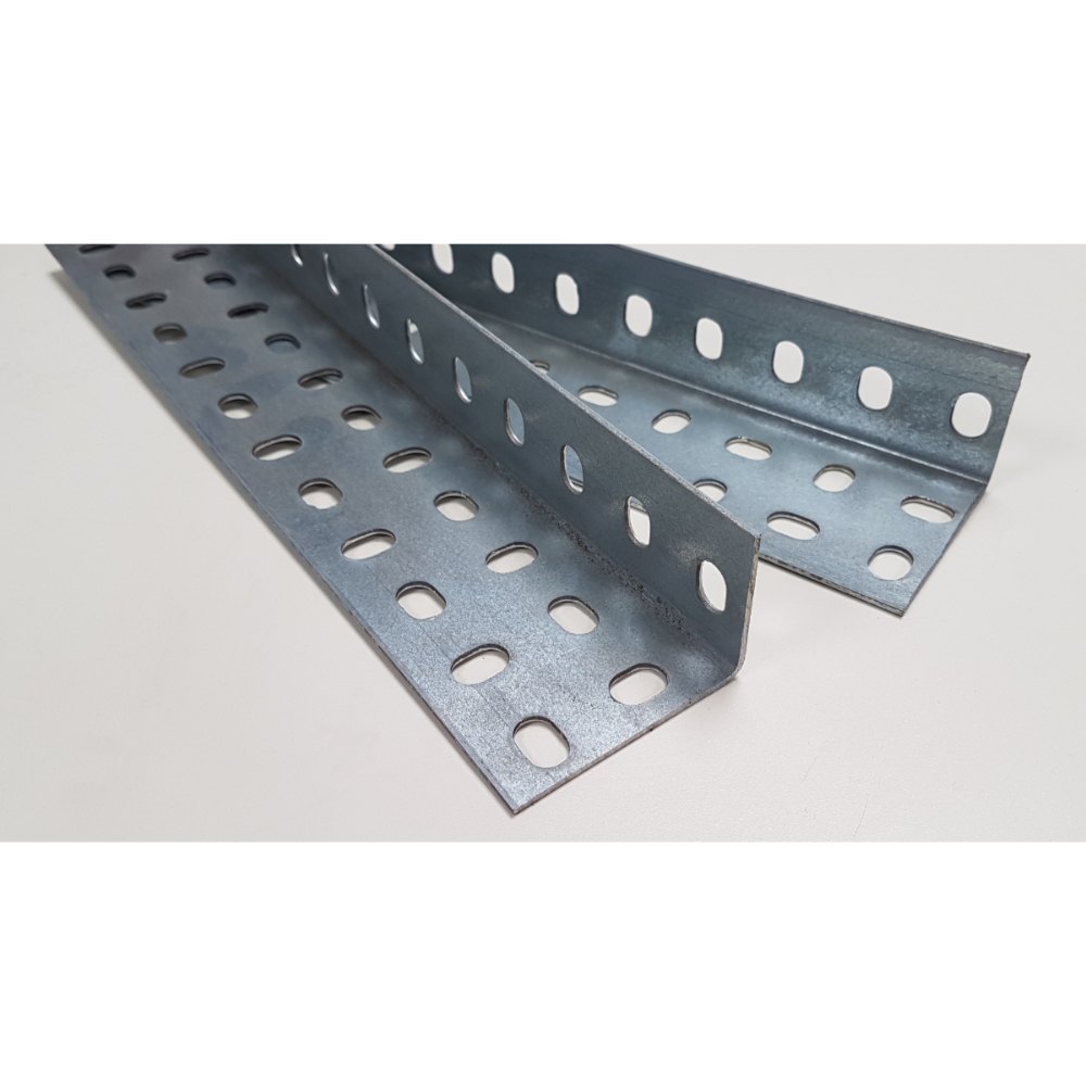 6 Meter Slotted Angle - Material: Stainless Steel