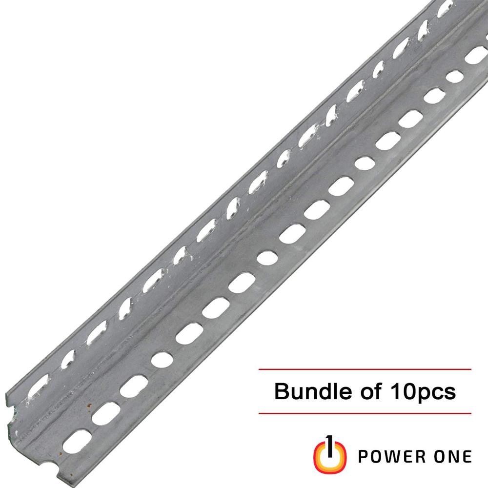 6 Meter Slotted Angle - Material: Stainless Steel