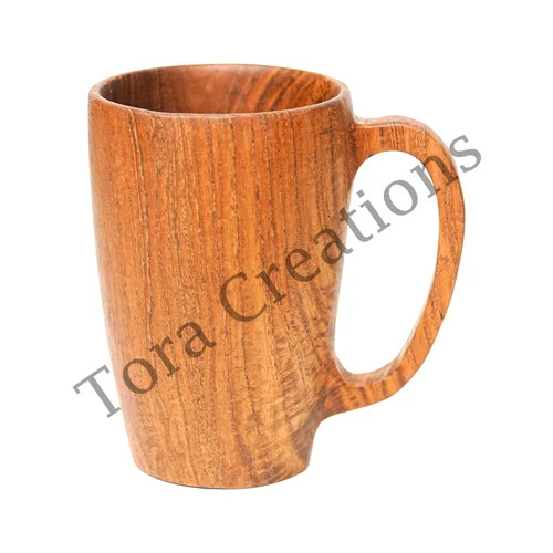 Tora Export Quality Neem Wood Cup Export Quality Handmade (TCMC8515)