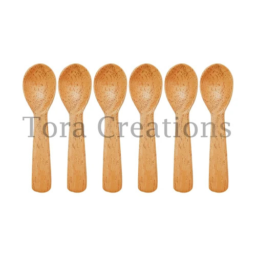 Neem Wood Spice Masala Spoon Set of 6