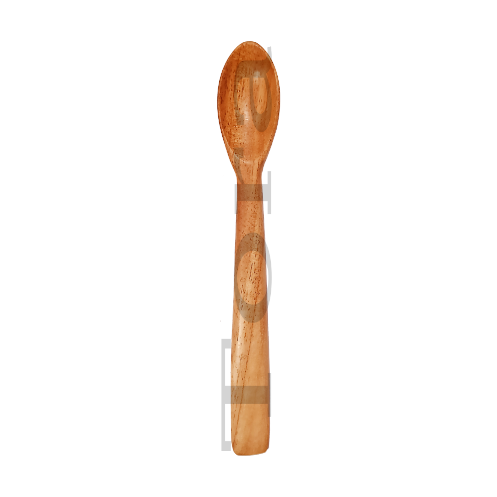Tora Neem Wood Spice Spoon Export Quality Handmade (Tcnc9503) - Color: Brown
