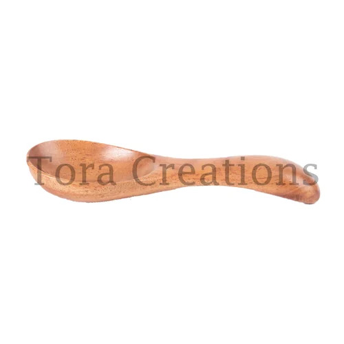 Neem Wood Soup Spoon Export Quality